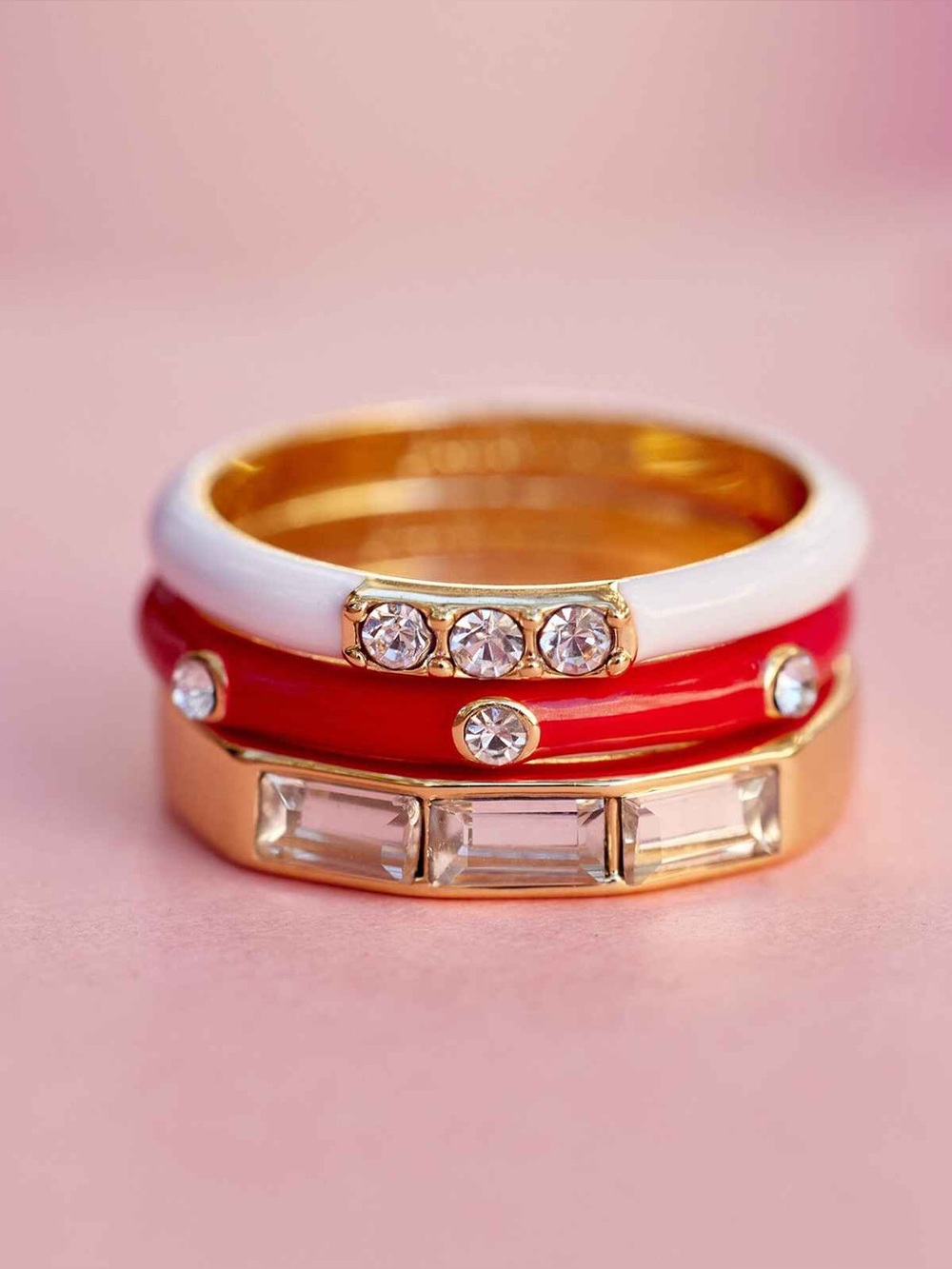Pura Vida Sweetheart Ring Stack 10